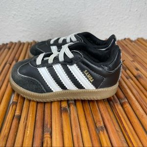 Adidas Kids’ 5 Originals Samba Easy Closure Shoes